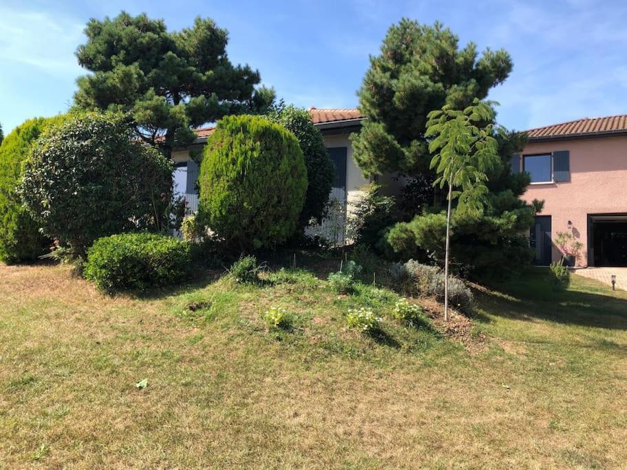 Logements Chaleureux Dans Maison Avec Piscine A 35 Min De Lyon Alix Екстериор снимка