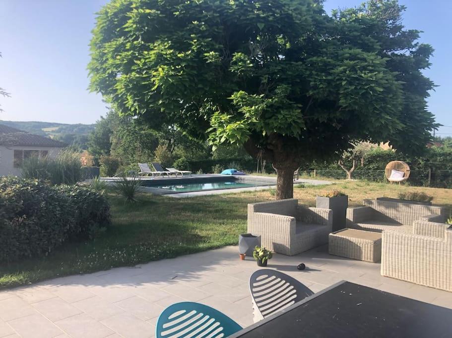 Logements Chaleureux Dans Maison Avec Piscine A 35 Min De Lyon Alix Екстериор снимка